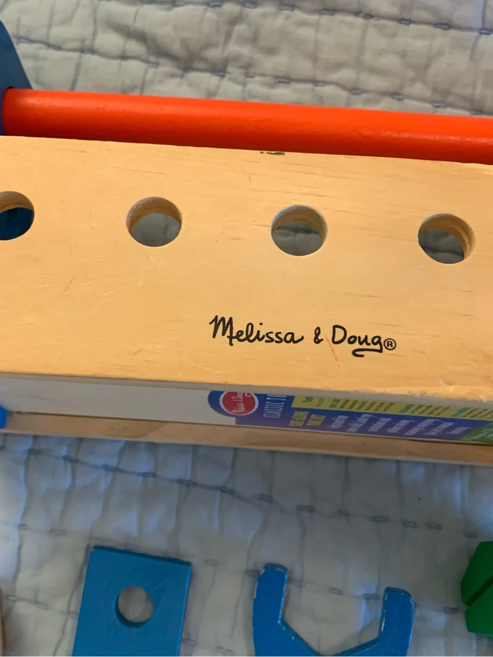 Melissa & Doug Wooden Take-Along Tool Kit